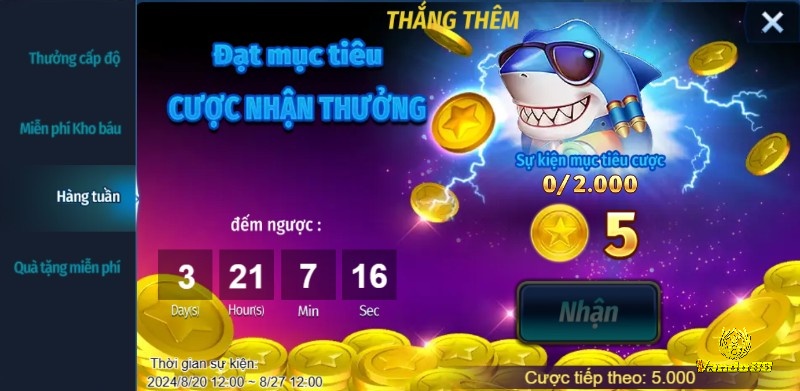 Hãy tận dụng tốt các ưu đãi của sảnh game