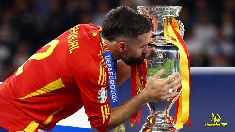 Dani Carvajal bức tường vững chắc giúp Tây Ban Nha giành cúp vô địch Euro 2024