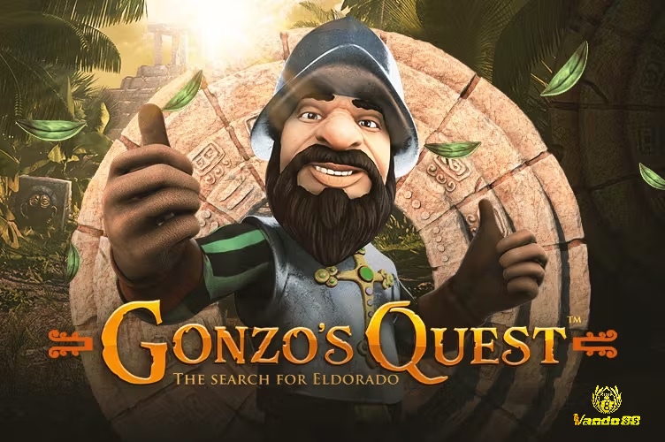 Gonzo’s Quest là slot game với chủ đề truy tìm kho báu cực hấp dẫn