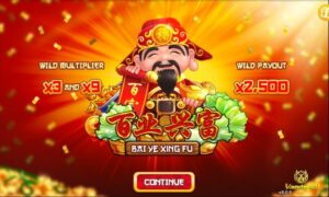 Bai Ye Xing Fu Slot cổ điển của Gameplay với thưởng tới 2500x