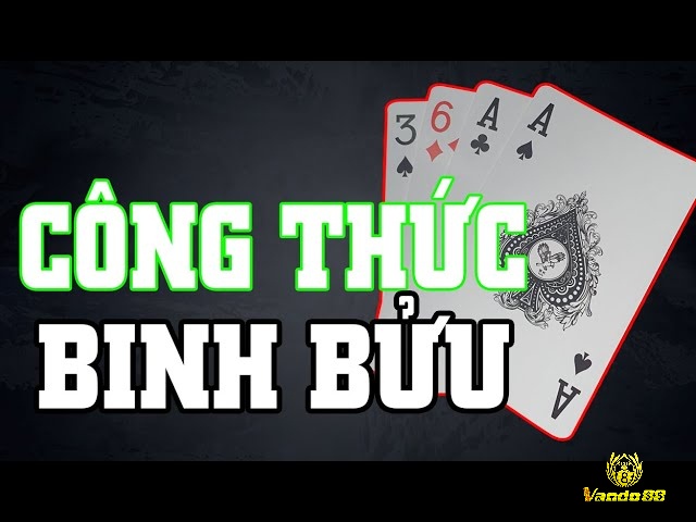 Thuật ngữ game bài bửu phổ biến nhất